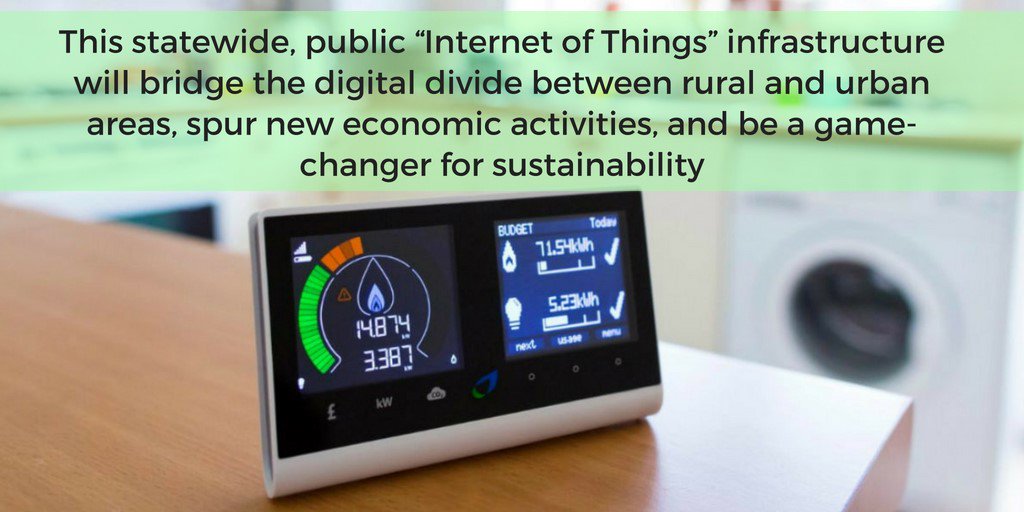 AtkinsonCenter's tweet photo. Today’s #AtkinsonAVF project will employ Low Power Wide Area Network technology in Tompkins county and @ccecornell offices to improve connectedness across NYS. Additional support from @EngagedCornell. https://t.co/9YpmFpf5F5