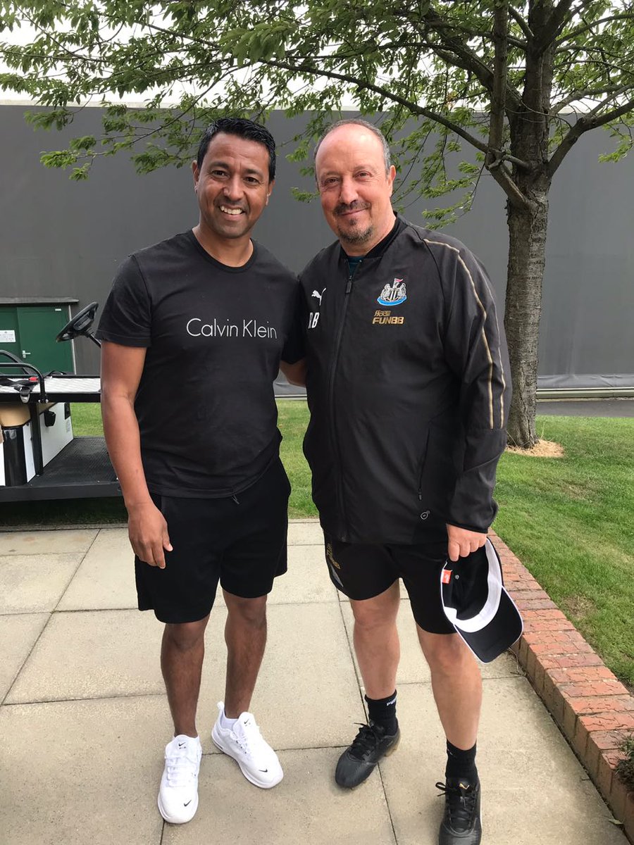 Todos los días se aprende algo nuevo al lado de los mejores @rafabenitezweb