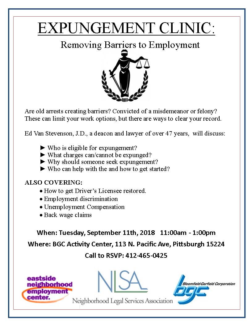 employment and your criminal record in pa