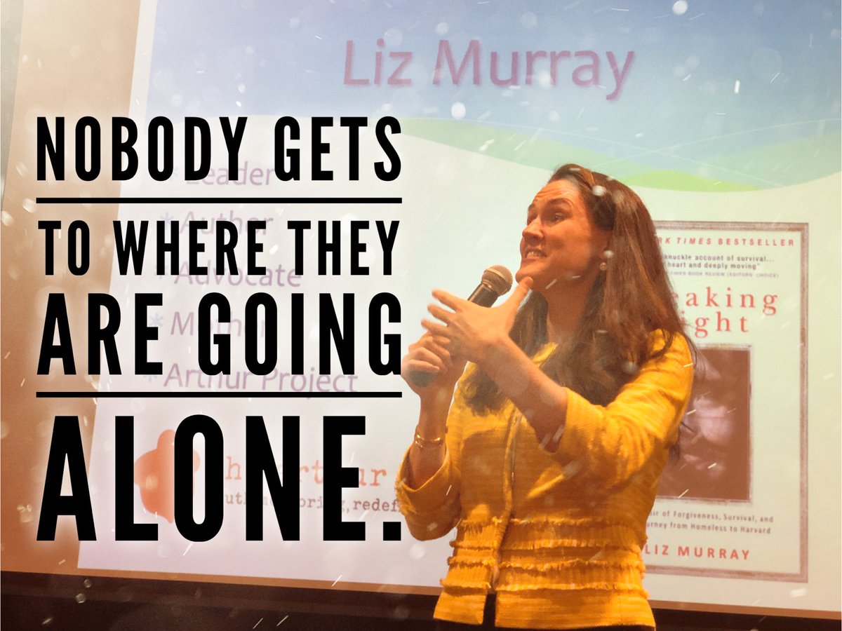 Liz Murray author of Breaking Night tells her story. Powerful words and hit the heart hard. Together we lead change. #ensure18 <a href="/cesasix/">Find us @CESA6</a> #usmfac