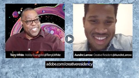 Markzware's tweet photo. Apply to Be an #Adobe_Creative_Resident: In this video #Adobe Worldwide #Creative_Cloud Evangelist #Terry_White @TerryLWhite interviews #Aundre_Larrow @aundrelarrow on handling Adobe #Creative_Resident #application. #creative #app https://t.co/nkCm37YaCy https://t.co/TPYlRqypYO