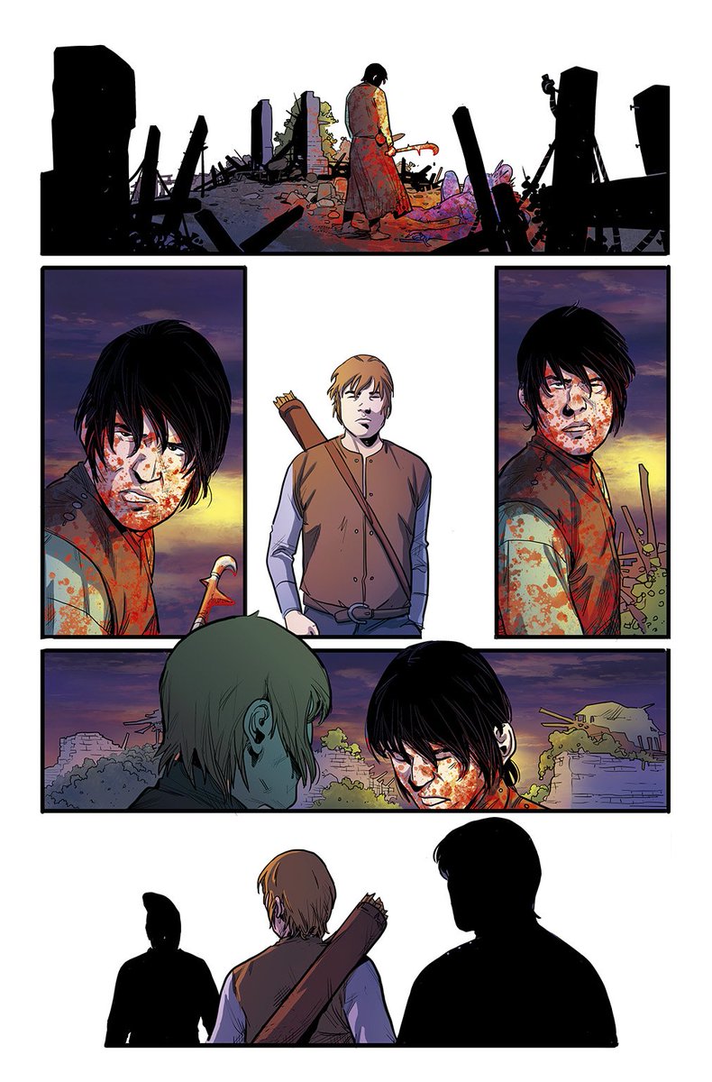 MSantaolallart's tweet photo. Brothers Dracul #4! @AfterShockComix @cullenbunn @ColakMirko @mikemarts @SimonBowland
#aftershockcomic #colorist #comic #brothersdracul #digitalart #DigitalArtist #drawthisinyourstyle https://t.co/T7FBNIhNO1