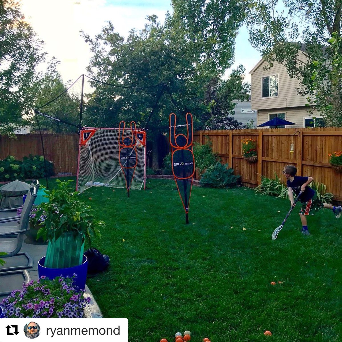 Smart Backstop on Twitter "Great backyard setup! smartbackstop 