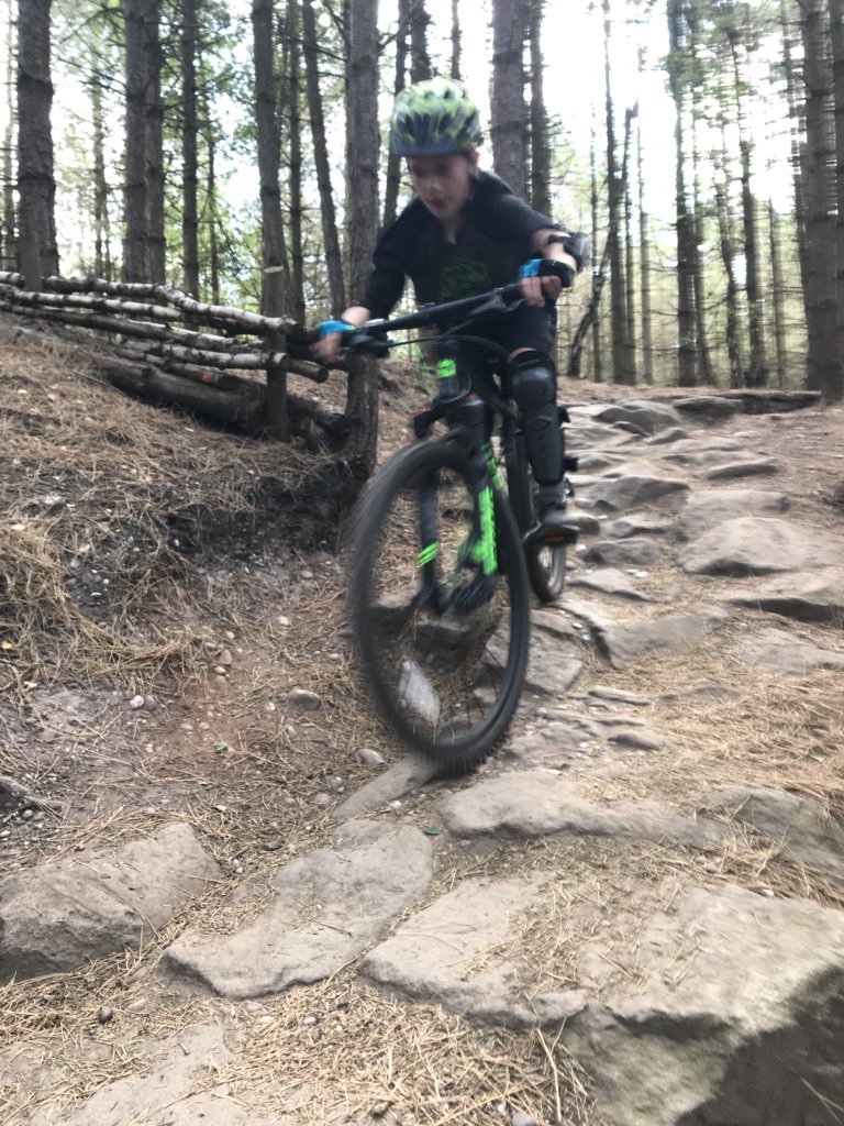 BigDinner71's tweet photo. Great morning with Buster smashing Follow the Dog and the Monkey trail.
#mtb #bikebuds #trail #chasetrails #frog72 #followthedog #monkeytrail #fullloop #Zak #rideyourbike #cannockchase https://t.co/ZA4FZQWZjf