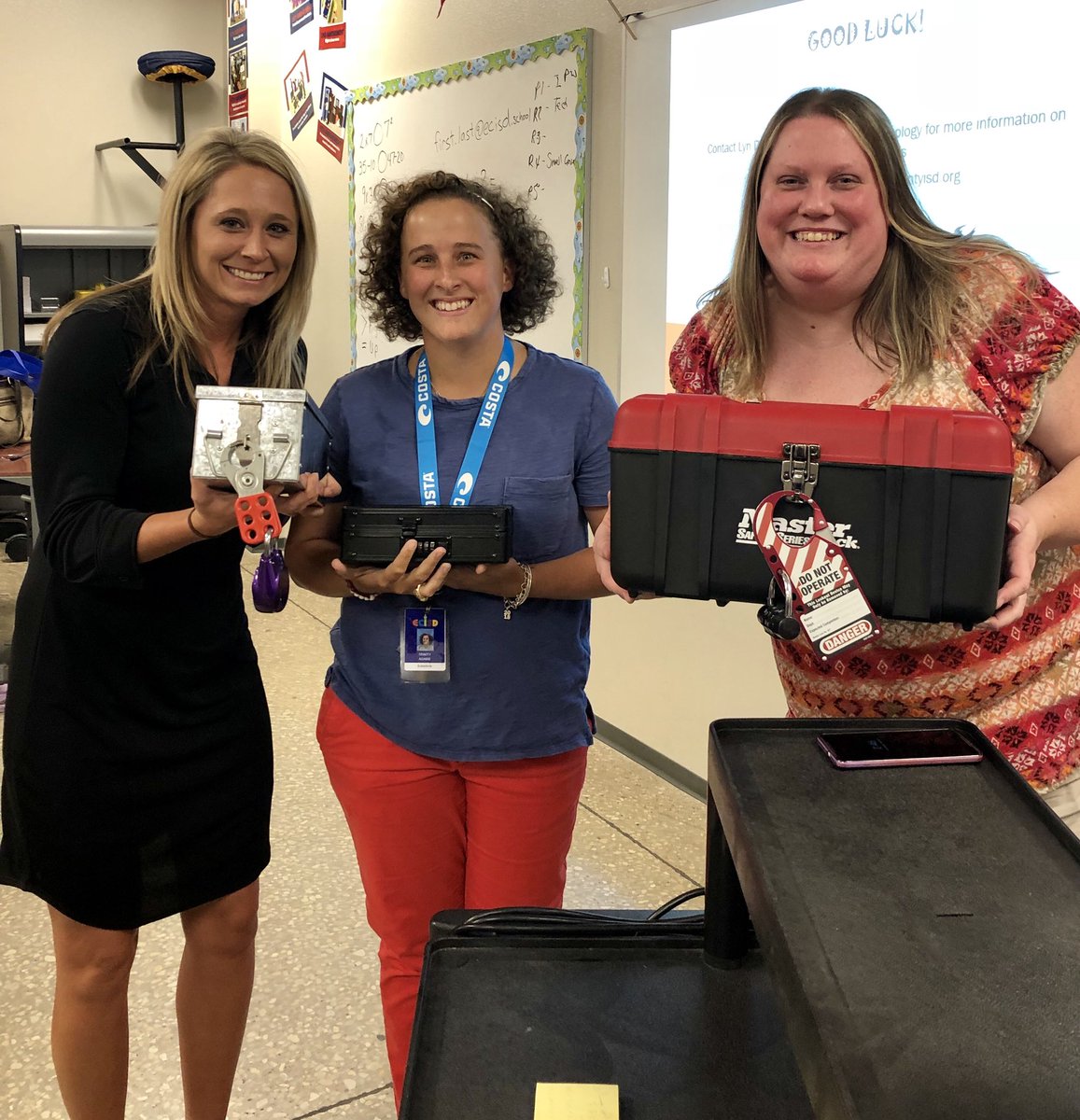 SarahAnnMiller6's tweet photo. #cooltraining #ECISD https://t.co/aTcXLRB6FO