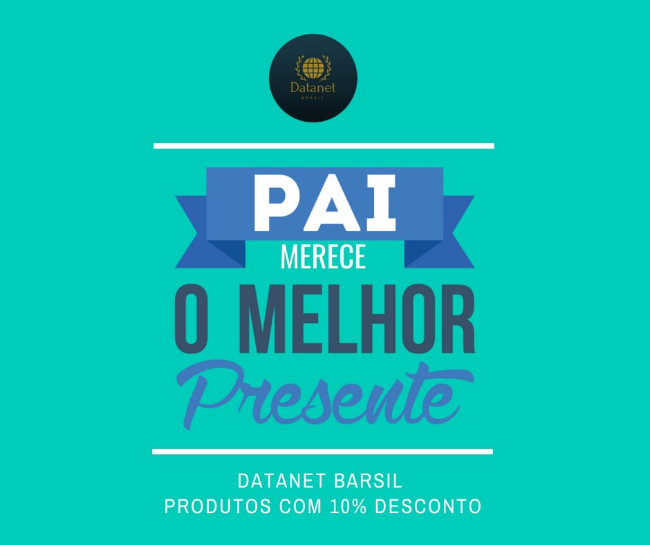 Datanetbrasil's tweet image. Ofereça Segurança ao seu Pai. 
Essa semana todos os #produtos com 10% de #desconto.
Confira em nossa #loja virtual datanetbrasil.lojaintegrada.com.br
e escolha o melhor #presente para seu #Pai.
Quem ama Cuida!
#equipamentodesegurança
#cftv #alarme #condominio
#manutencao #vendas #ahd 
#casa