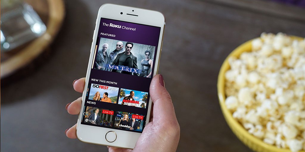 Roku's tweet image. The #Roku Channel is now available on web! Watch 🆓 movies &amp;amp; TV via PCs, mobile phones and tablets.

➡️ bit.ly/2vwM9HY