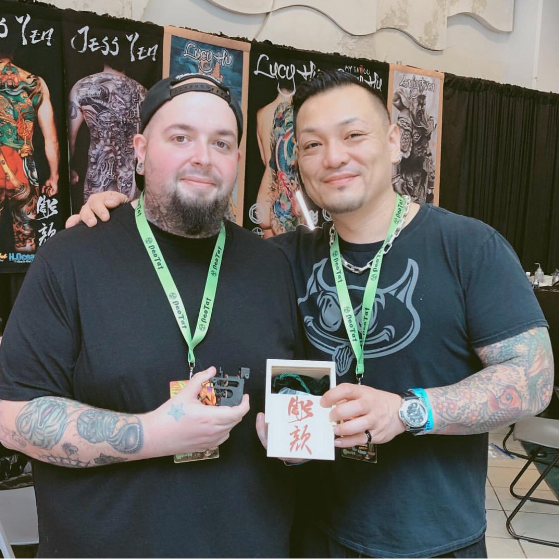 JessYenDotCom's tweet photo. Much thanks to Travis Broyles for purchasing  #JessYen #tattoomachine big liner at the Empire State Tattoo Expo

Also available at 
https://t.co/lUt7INYlpo https://t.co/rHoJbwNFyf