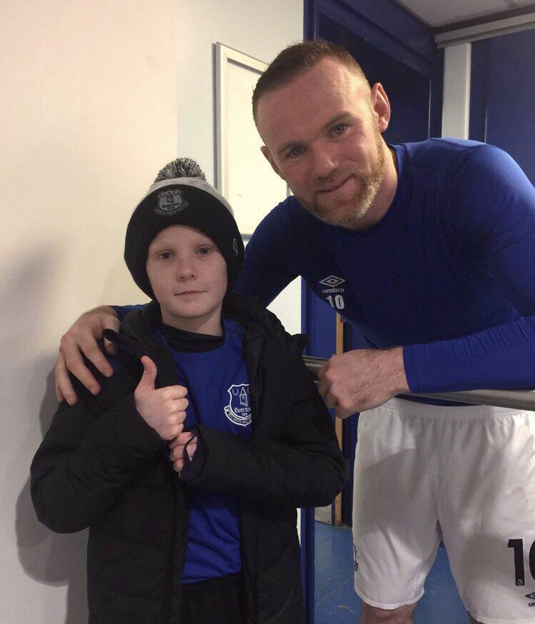Gutted to hear that young Cameron Rowley sadly passed away this week. It was a pleasure to meet him at Goodison last season. Thoughts and condolences are with his family and friends 💙