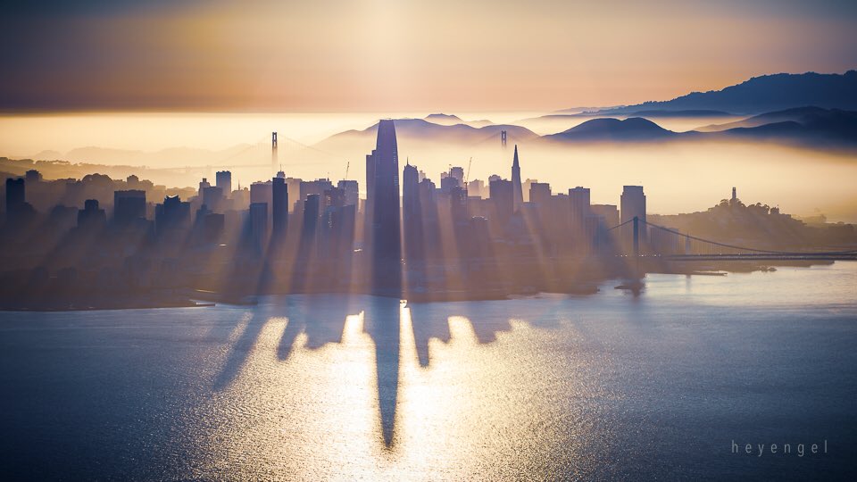 heyengel's tweet image. San Francisco’s evolving skyline. #SanFrancisco #salesforce