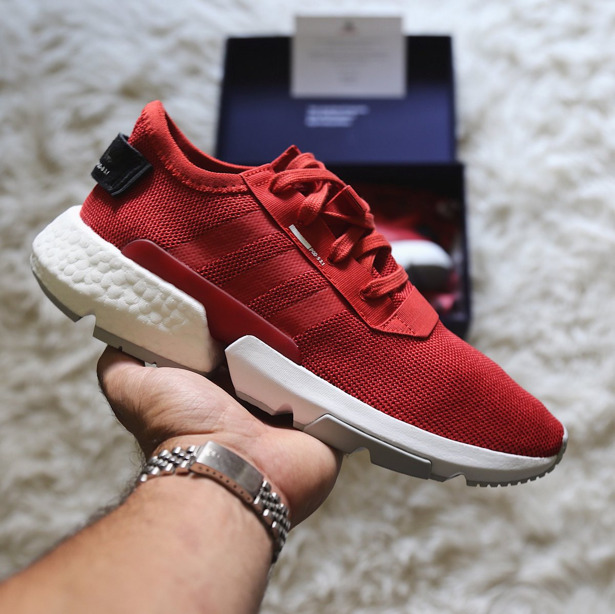 Sneaker Shouts™ on Twitter: "Thanks @Footlocker for sending over the adidas  POD-S3.1 Boost “Tactile Red” #GiftedByFootlocker Available exclusively at  Footlocker here -&gt; https://t.co/4UuSnfLMIr https://t.co/hNZlwCNJej" /  Twitter