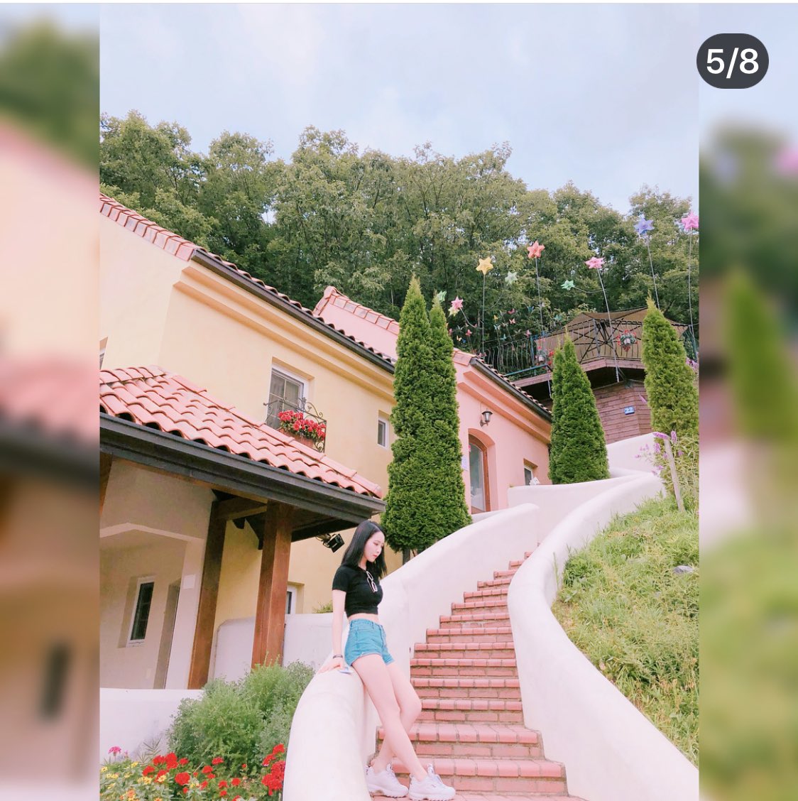 MarmelloFrance's tweet photo. [#Instagram] {#HYEONA} 

« #cool #été #vacances #voyage #Gapyeong #Shinnam #Guérison #familiale » https://t.co/QkZS3LrEPA