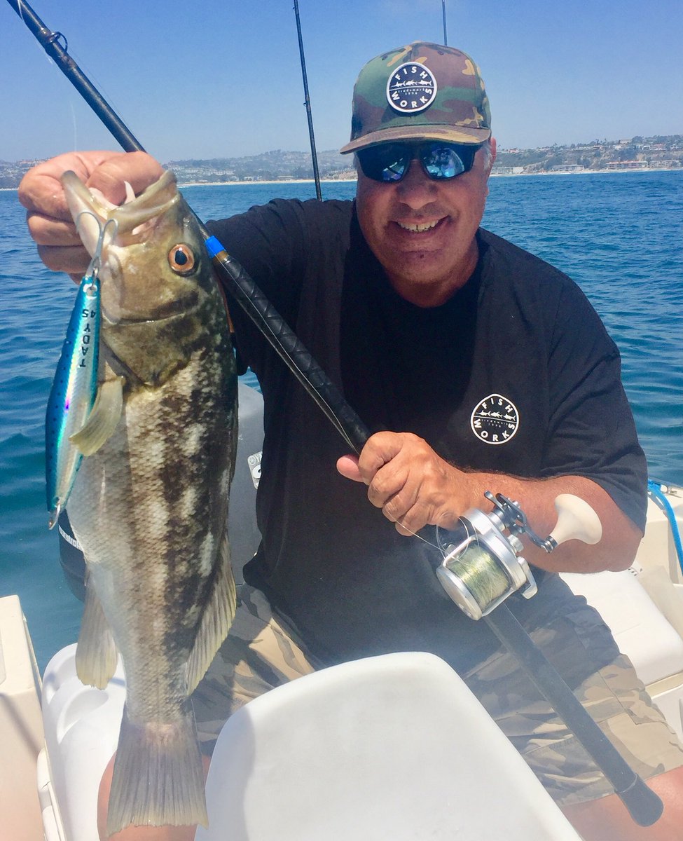 OCSportsBarber's tweet photo. Mr and Mrs Rentziperis On The Calico Bass last weekend 🤙 https://t.co/Wmj3J1Ghqu