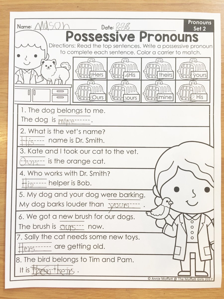 LearningLeaf's tweet image. Mason&apos;s grammar sheet today.  We found these jewels at The Moffatt Girl store on teacherspayteachers.com.
link to grammar bundle - teacherspayteachers.com/Product/1st-Gr…

#homeschool #homeschooling #curriculum #grammar #noprep #languagearts #teacherspayteachers #writingsuccess