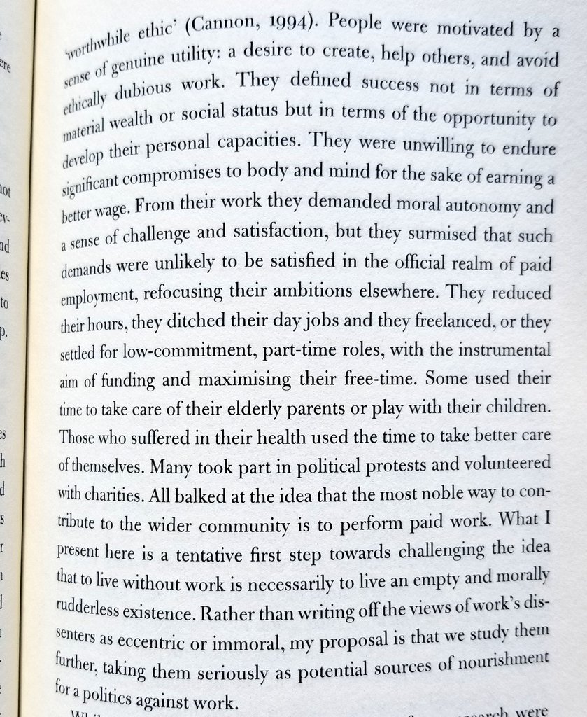 scottsantens's tweet image. It&apos;s time we reject the work ethic and replace it instead with a &quot;worthwhile ethic,&quot; where how we spend our time is motivated by a sense of genuine utility out of a desire to create, help others, and avoid ethically dubious labor.

Unconditional basic income will unleash PURPOSE.