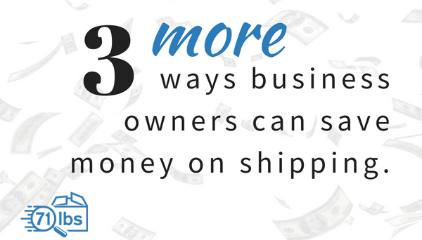 71lbs's tweet photo. We've added 3 MORE ways you can save on shipping to the blog! Read it here: https://t.co/GSEvZza54W π¦π€π£
#ShippingAdvocate #Savings #MoneyBack #Shipping #eCommerce #tips #tricks #71lbs https://t.co/iHn74j572t