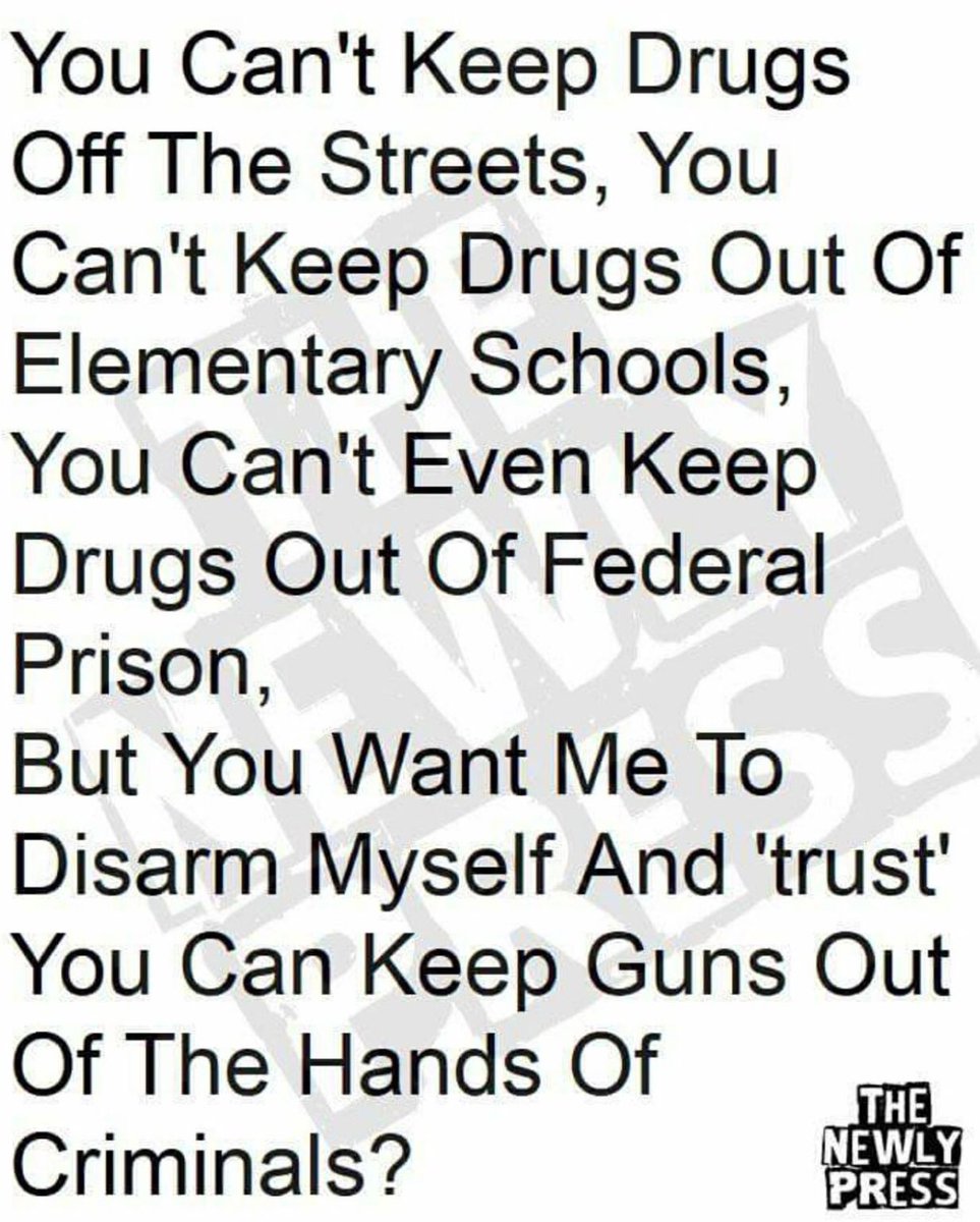 Hranduil's tweet image. #CommonsenseGunControl
#ForTheChildren
#JustOneLife
#GunControlNow
It’s all about virtue signaling and removing power from law-abiding citizens. It’s an emotional appeal to the ignorant and foolish.