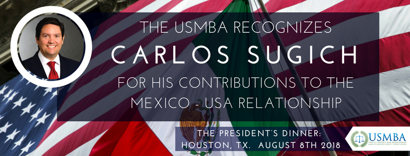 USMexicoBarAssc's tweet photo. Thank you all for joining us on this twenty-five year journey of friendship and collaboration: @HansonTradeLaw, @csugich, @LuisELujanS and Phillip Robbins. See you in a few minutes at the President's Dinner! https://t.co/ARlZCJHGtt