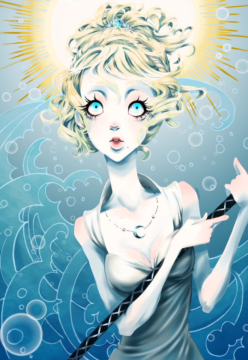 Leviathan To Swallow Up The World Luna Whitecat Artsのイラスト