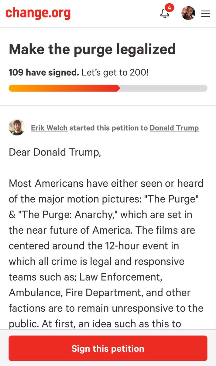 agirlisnoone822's tweet photo. Why is this even allowed on ⁦@Change⁩ https://t.co/IxQpM7vJkO