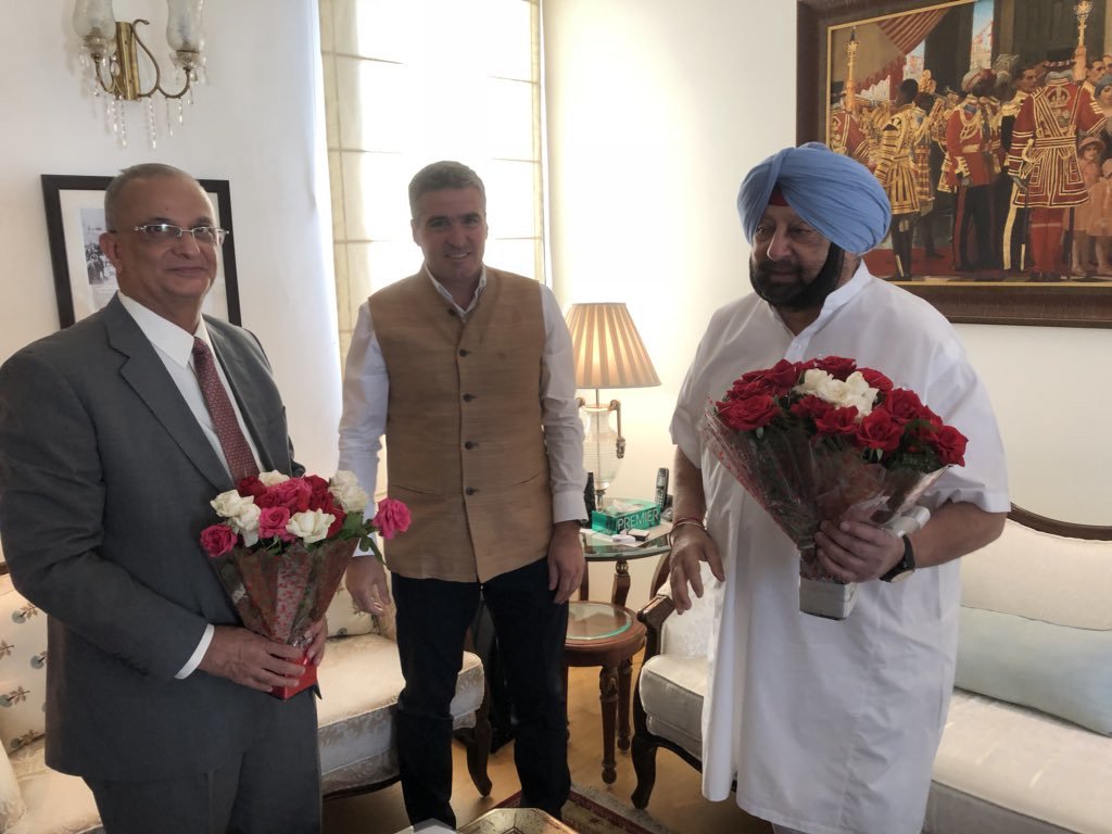 Met #Punjab CM @capt_amarinder Ji yesterday along with officials of #spain’s @CongNavarra to discuss final modalities for establishing a food processing unit in district #Ludhiana with an investment of ₹300 cr. Will generate direct employment to 400 & 5000 people indirectly.