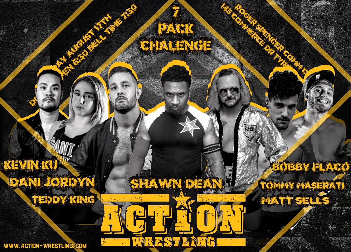 JamesBandyII's tweet photo. Aug 17th in Tyrone Ga we return we a huge line up to benefit Armed Forces Mission!
Tickets are available at https://t.co/z9Tk38jPys
@WWA4ATL invades Action Wrestling
James Bandy vs AJ Gray
@AC_Mack vs @austintheory1 
@tommy_maserati @JeantetDanielle @ShawnDean773 @LucasMalcom35 https://t.co/61VwqnfHqN