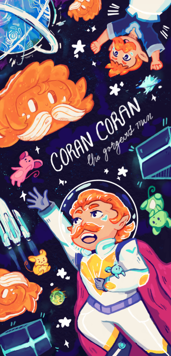 yongjae37's tweet photo. Full piece for #Coran zine! #vld #voltron Was a huge blessing to work with @marz_squared and @legdesvender and the huge coran group! MUSTACHES EVERYWHERE!! 

Extra sales are going on until August 15th! @coranzine https://t.co/Erg4zEhObM