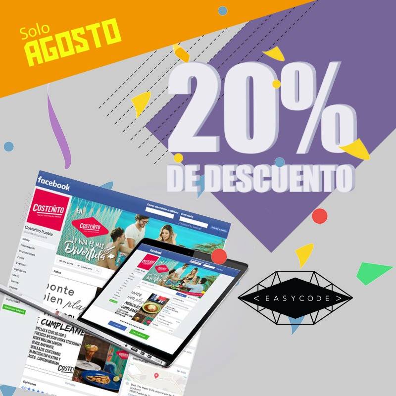 easycode_'s tweet image. 20% de descuento en manejo de #RedesSociales
Una de las mejores formas de conocer a tus consumidores es a través de las redes sociales
Pregunta por nuestros paquetes 😉👌🏼
🖥 easycode.mx
📲Llama al 551 00 50 Ext. 2221 o mándanos un inbox para agendar una cita 📩