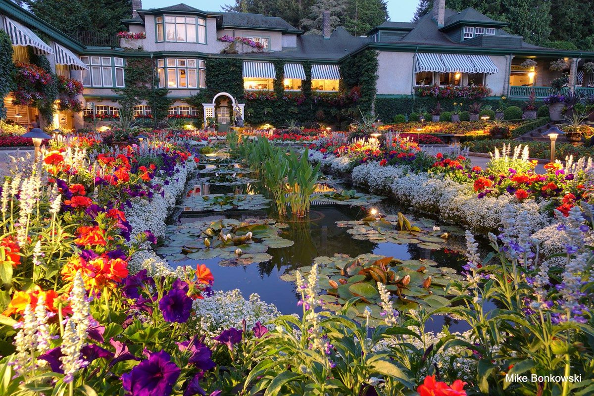 OswegoVictoria's tweet photo. During your stay, we recommend a visit to the Italian Garden at The Buchart Gardens! #explorevictoriabc #buchartgardens #hellobc https://t.co/UDMWjUsZVF