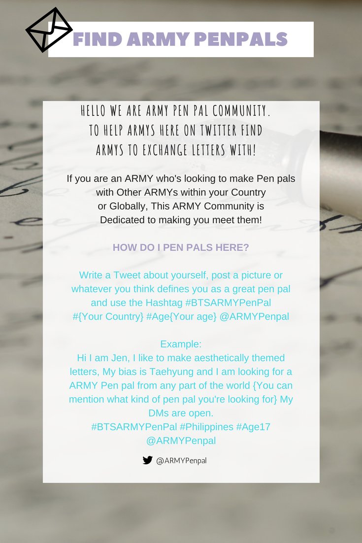 ARMY Pen Pals Community ARMYPenpal Twitter letter-to-soldier-template-resume-letter