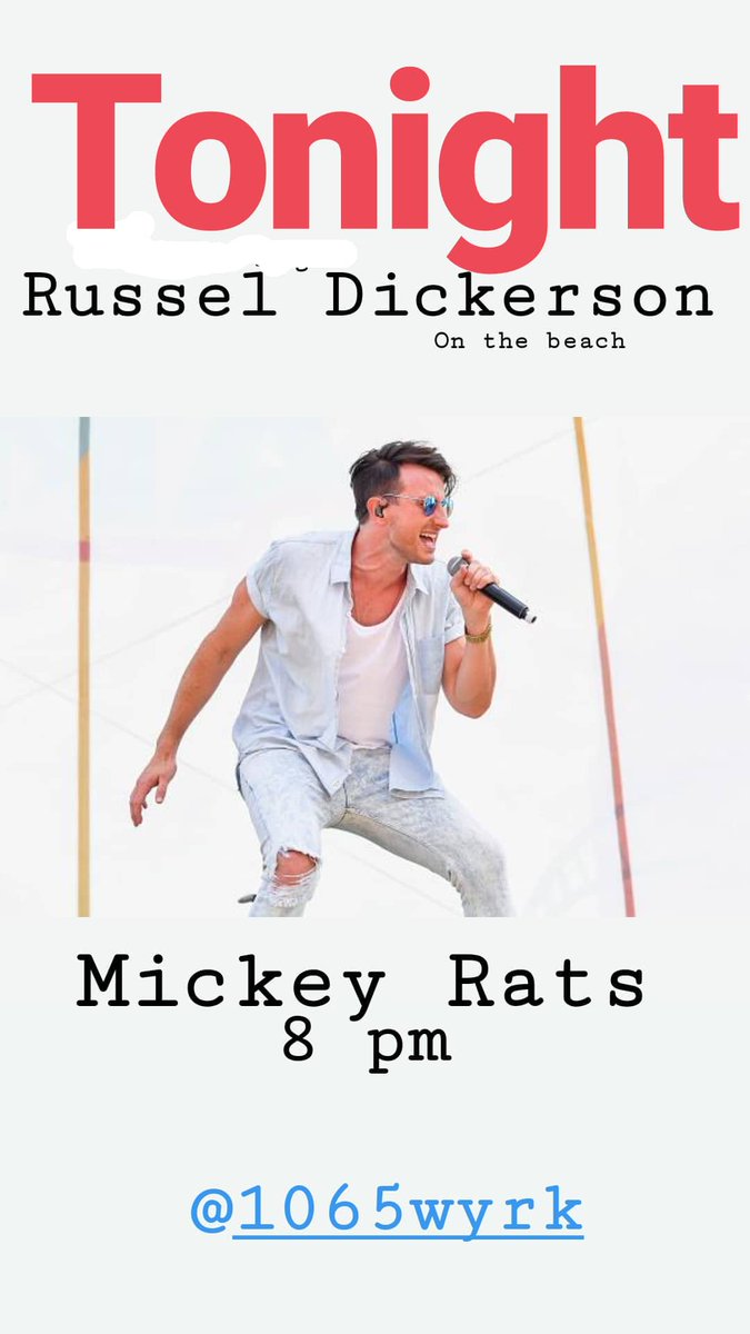 RobBanks_WYRK's tweet image. He's on his way to Mickey Rats it's beautiful out here! Russell Dickerson will go on after 8! Get out here and have a few drinks!
 #Beer #Summer #MoreBeer