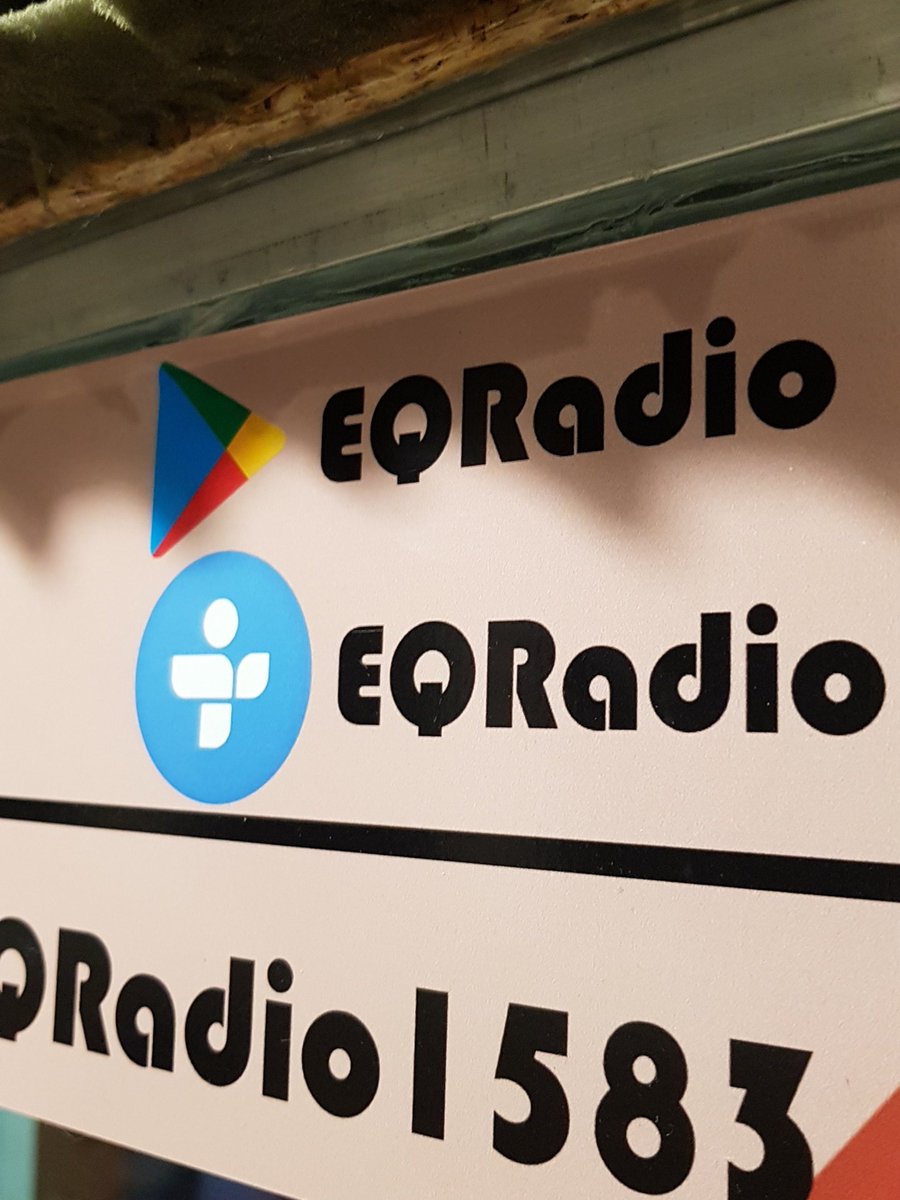 YA en estudios! En minutos en vivo en <a href="/EQRadioNet/">EQRadio</a> en el programa #hijosdefusa