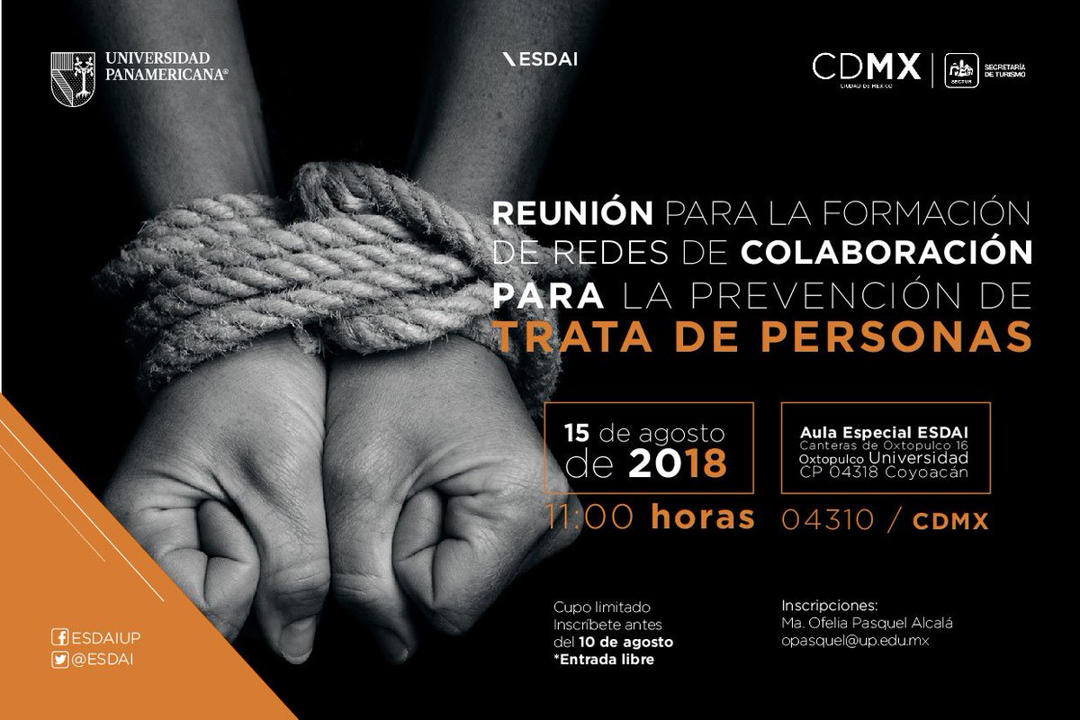 ¡No te la pierdas!

Inscríbete antes del 10 de Agosto con la Ma. Ofelia Pasquel
La entrada es libre

#SoyEsdai  #SECTUR