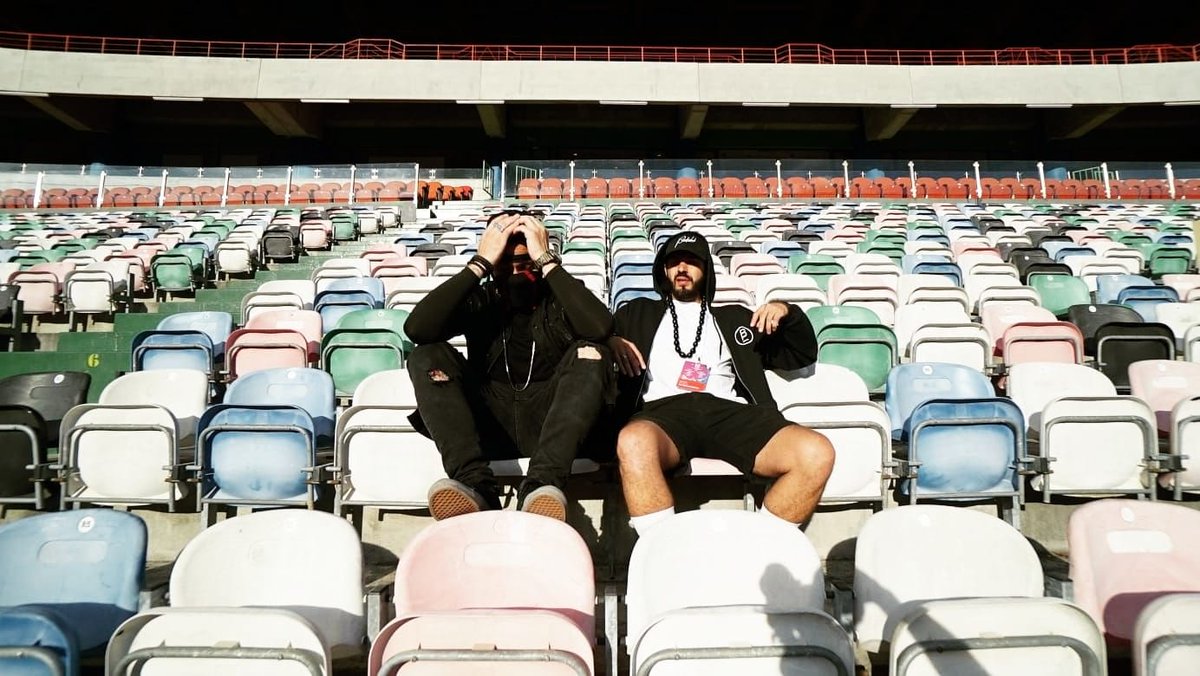 Broderskab's tweet photo. The calm before the storm 💥⠀
@MadaraMvsic & @Solberjum ⠀
📍@DanceFloorJump
📷 By #SonicBroder⠀
#MadaraBroder #SolberjumBroder #DanceFloor #JumpToTheDrop #Festival #dJFestival #MusicFestival #Broderskab #WeAreBroderskab
#Fashion #Merchandising #HouseMusic #edm #BassHouse https://t.co/4OhTRYGfNR