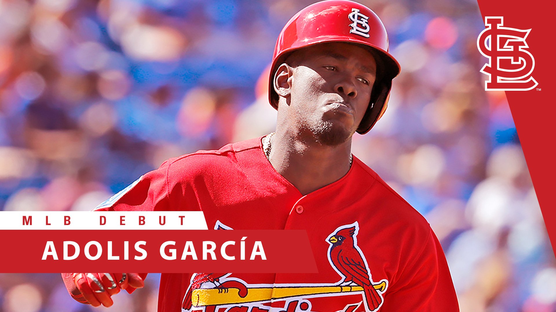 St. Louis Cardinals on X: Adolis García is making his @MLB debut.  #STLCards  / X