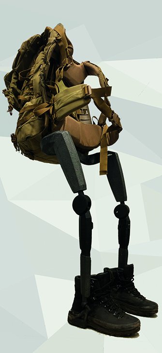 dejiboo1's tweet image. オランダのintespringが開発したExobuddy
「軍用半受動型運搬支援外骨格」
背嚢(リュック)を最大60kgまでをスイスイと運べる