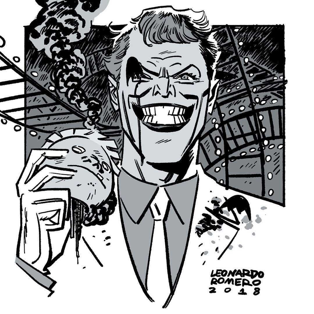 Another #batman #darknightreturns #digital #warmup #joker 