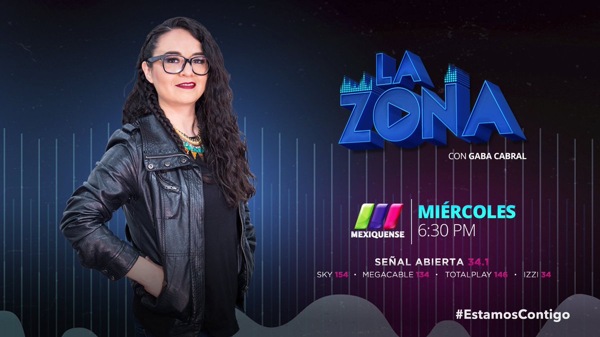 MexiquenseTV's tweet image. .@GabaCabral te espera esta tarde en @LaZonaTvMex, con Invitados, cápsulas, información y lo mejor de la música. ¡No te lo pierdas!

6:30pm | @MexiquenseTV 
#EstamosContigo