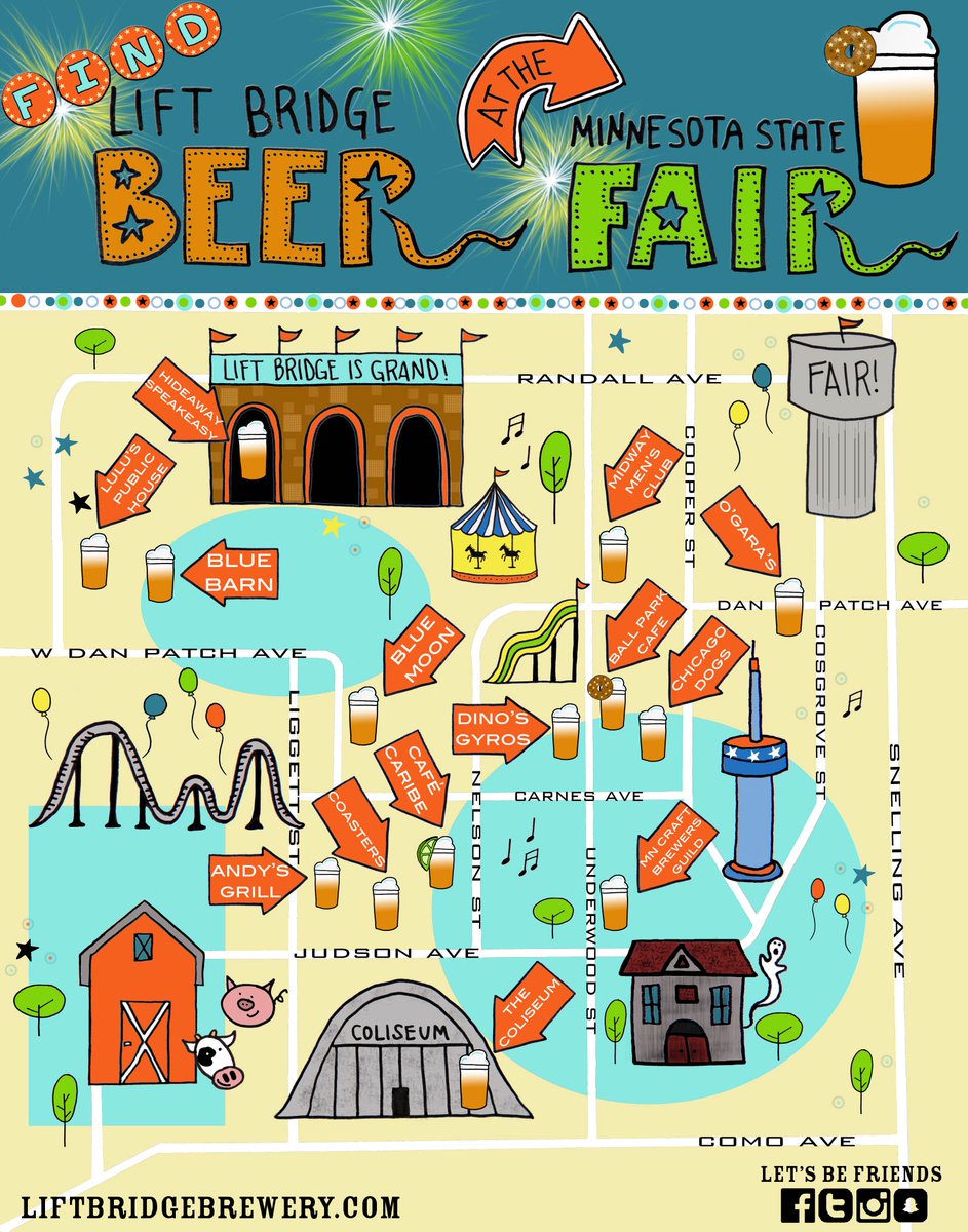 LiftBridge's tweet image. Find us at the @mnstatefair starting August 23rd!