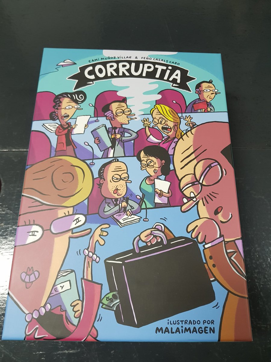 TheSaint's tweet photo. Pronto, ilustrado por @malaimagen #Corruptia https://t.co/MtY6jtBJEG