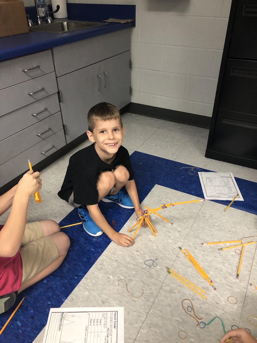 mrsleamon3's tweet photo. Back to school STEM pencil towers! We had a ton of fun! @WCES_Cherokees https://t.co/C81xXXMcBe