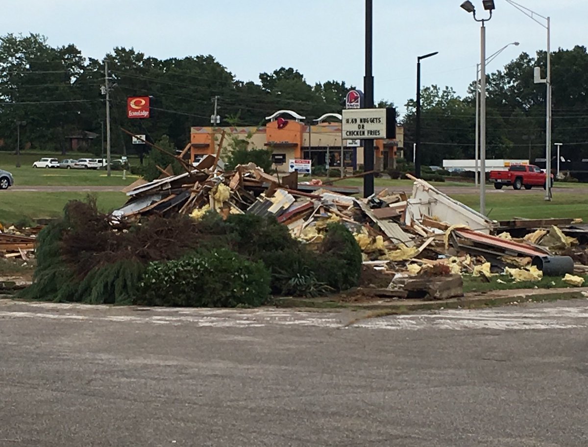 This fresh pile of building rubble can only mean one thing to the good citizens of Martin... <a href="/CookOut/">Cook Out</a> is coming. 👀 #progress #milkshakes