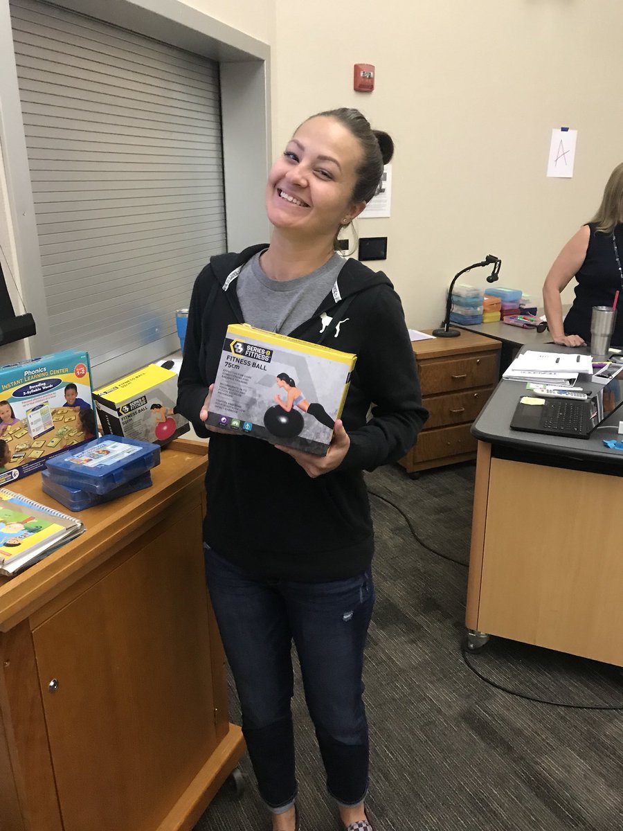 DaniStevens23's tweet photo. Our winner winner chicken dinners at training today. These STARS teachers rock! So blessed to be their support person. Canโt wait for the school year! #kisdsped #SPEDDreamwork https://t.co/wjvaScKcDm