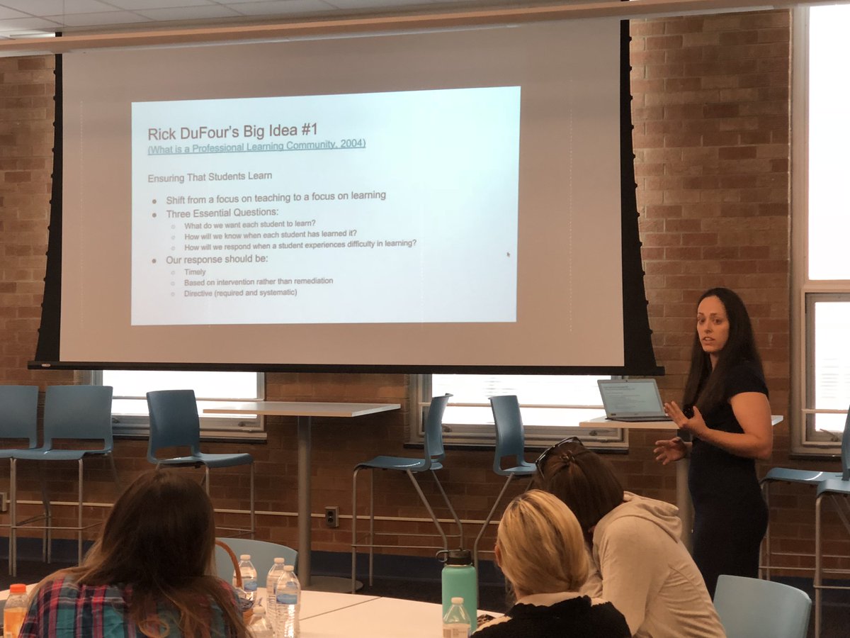 RoyRakszawski's tweet image. Proud of my team today for leading PLC visioning and consensus building on values, vision, and process. Proud of our teachers for genuine participation and giving honest feedback.  @_AmandaFry @InversoVogt #PLC #EPTSD