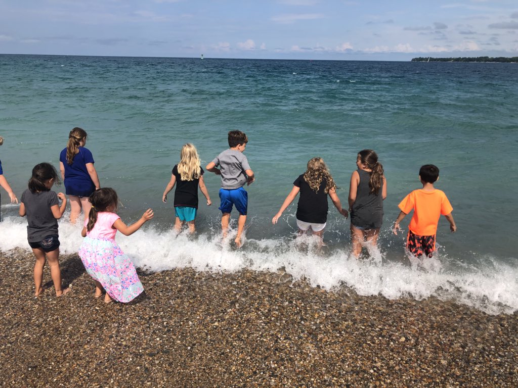 AlexandraLena22's tweet photo. Testing out Lake Huron. Experiencing new places with the kids is the best part of the job. #LFLEADS #LFCCbeapartofagreatsummer #LFChildCare https://t.co/KGtzhLhSS7