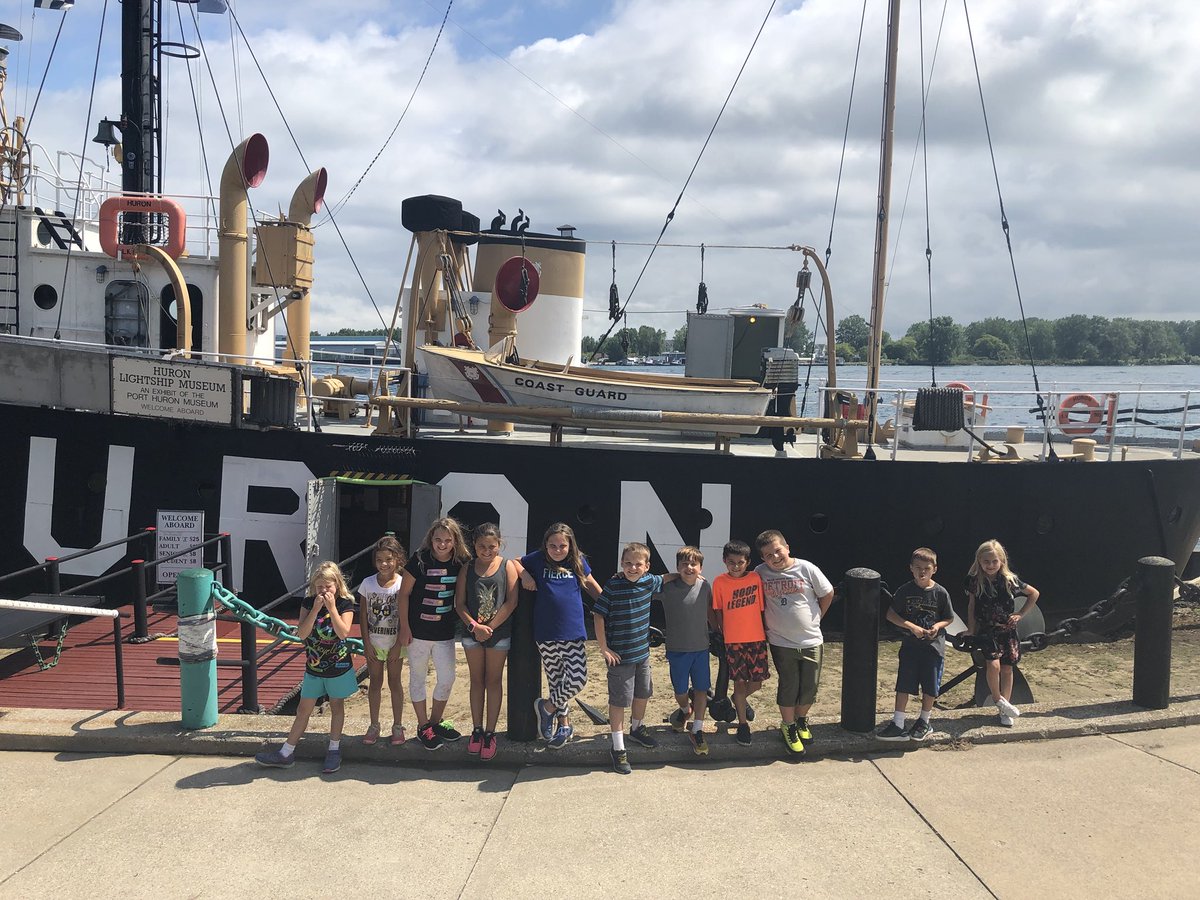 AlexandraLena22's tweet photo. Port Huron Lightboat! We got to hear what our names sound like in Morse Code today! Super cool experience! #LfLeads #LFCCbeapartofagreatsummer #LFchidcare https://t.co/KzdjRtQ83i