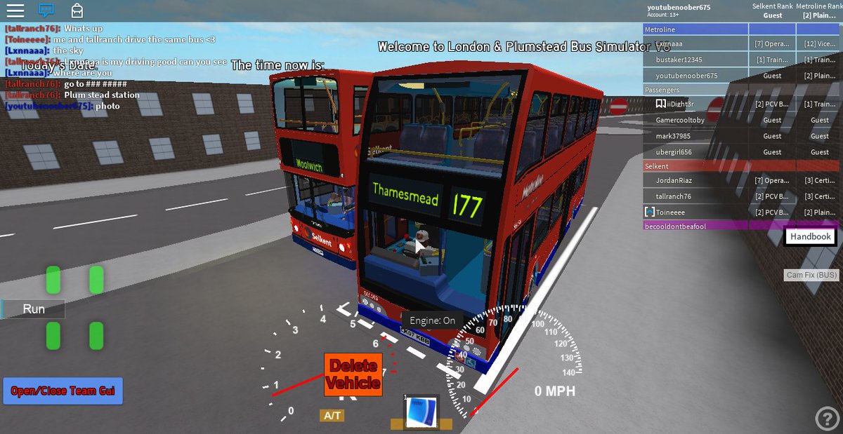 Youtubenoober675 On Twitter Come Down To Plusmstead Bus Simulator V6 At Https T Co Pwlotr6ty9 Metroline Https T Co Zlxibbzafk And Selkent Https T Co Xkchmcslr4 Https T Co 4xsxgg1dnc - bus simulator roblox
