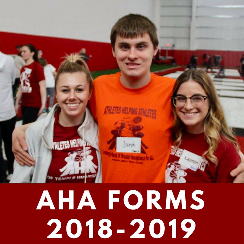 Submit your participation or volunteer waiver now for the 2018-2019 school year! Links at: tinyurl.com/AHAforms