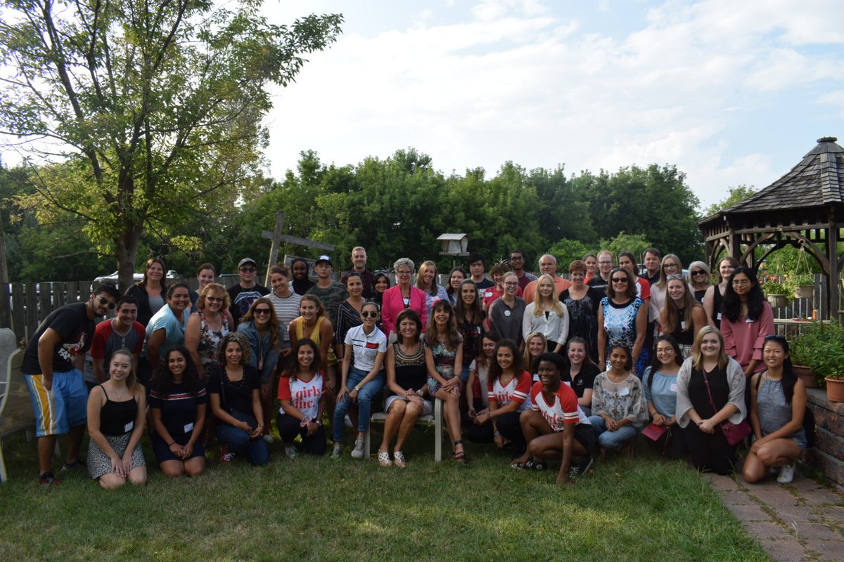 PamDamoff's tweet photo. Look at some of the smiling faces that have been supported by Canada Summer Jobs! I look forward to following all the great work you continue to do in Oakville North-Burlington! #CSJinONB https://t.co/u4FmnQLmc5
