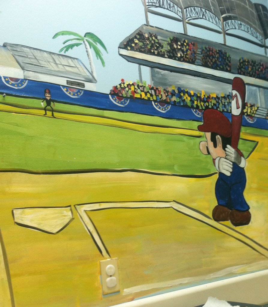 ChastaRimmer's tweet photo. Cool mural at my kid's doctors office https://t.co/e0bPbgoJMx